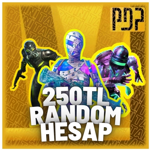  ⭐ 250TL⭐ RANDOM PUBGM HESAP⭐